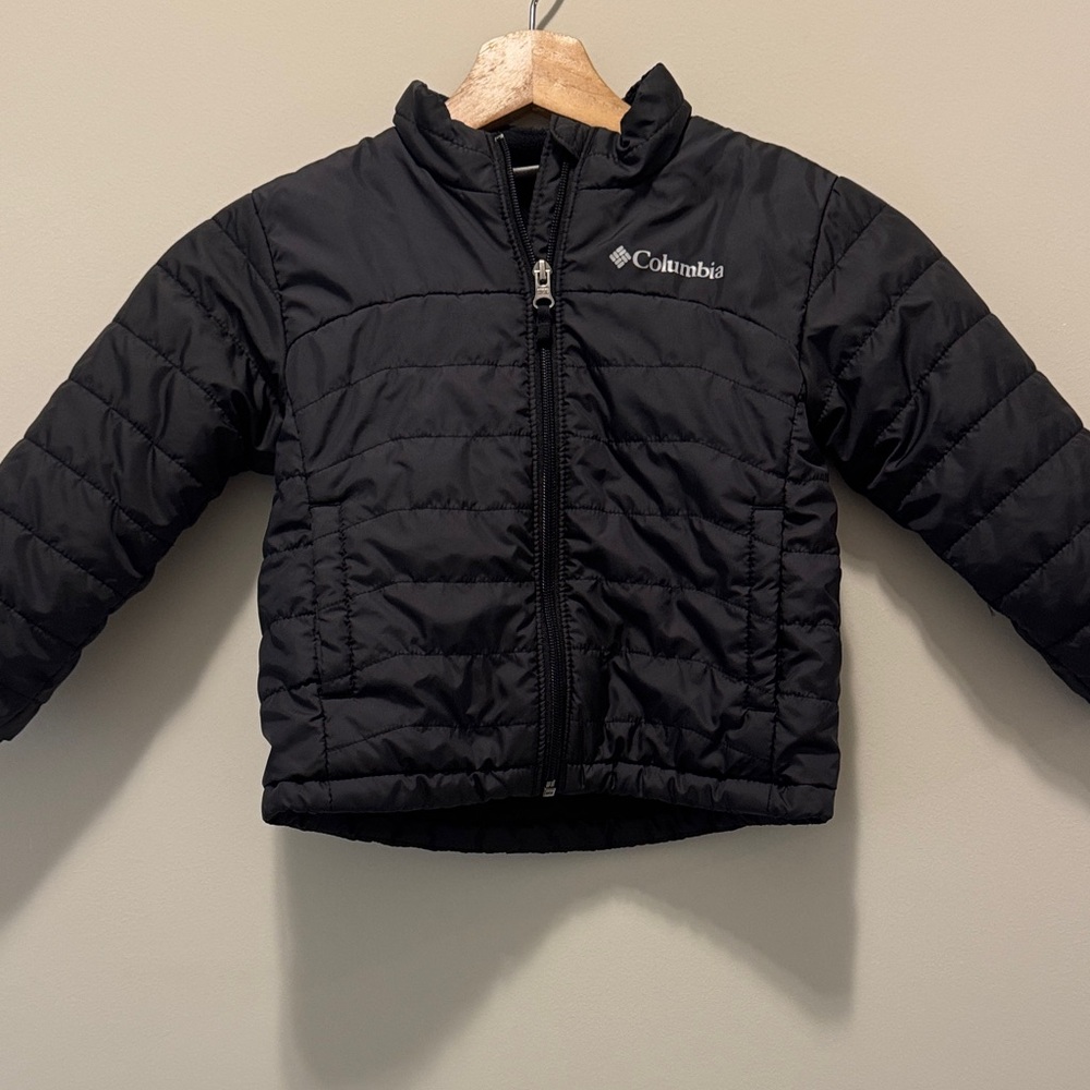 Columbia Kids Black Quilted Puffer Jacket